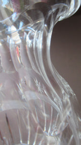 1930s Rare Large Webb Corbett Vintage Cut Crystal Water Jug