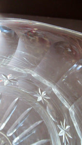 1930s Rare Large Webb Corbett Vintage Cut Crystal Water Jug