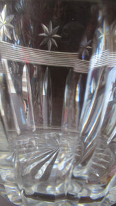 1930s Rare Large Webb Corbett Vintage Cut Crystal Water Jug