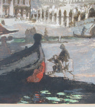 Load image into Gallery viewer, Charles Hodge Mackie Colour Woodcut the Ducal Palace Venice
