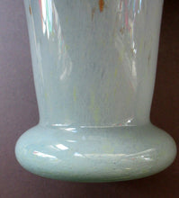 Load image into Gallery viewer, 1950s Scottish Glass Vase. Signed Vasart 
