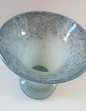 Load image into Gallery viewer, 1950s Scottish Glass Vase. Signed Vasart 
