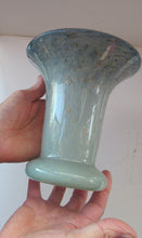 Load image into Gallery viewer, 1950s Scottish Glass Vase. Signed Vasart 
