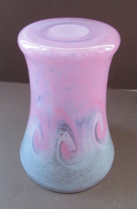 1930s Scottish Glass Monart Vase