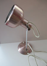 Load image into Gallery viewer, 1960s Aluminium Anodised Gold Anglepoise Style Desk Lamp
