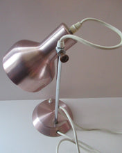 Load image into Gallery viewer, 1960s Aluminium Anodised Gold Anglepoise Style Desk Lamp
