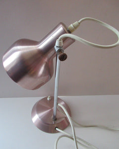 1960s Aluminium Anodised Gold Anglepoise Style Desk Lamp