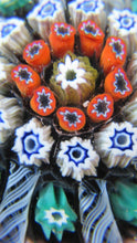 Load image into Gallery viewer, 1950s Vasart Paperweight Scottish Vintage Glass 10 Spokes and Millefiori Canes
