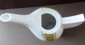 POLISH Coffee Pot. Chodziez Hummingbird Porcelain Pot Designed by Marzena Wolinska
