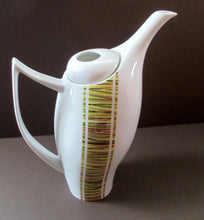 Load image into Gallery viewer, POLISH Coffee Pot. Chodziez Hummingbird Porcelain Pot Designed by Marzena Wolinska
