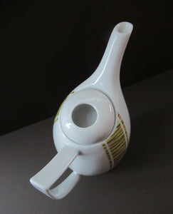 POLISH Coffee Pot. Chodziez Hummingbird Porcelain Pot Designed by Marzena Wolinska