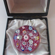 Load image into Gallery viewer, Boxed Paul Ysart Harland Paperweight Boxed with H Cane
