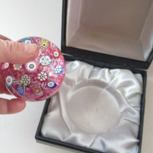 Load image into Gallery viewer, Boxed Paul Ysart Harland Paperweight Boxed with H Cane
