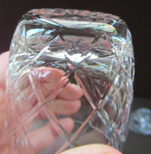 Load image into Gallery viewer, Four Vintage Edinburgh Crystal Tumblers. Scottish Glass
