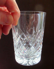 Load image into Gallery viewer, Four Vintage Edinburgh Crystal Tumblers. Scottish Glass
