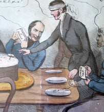Load image into Gallery viewer, 1830s Satirical Print. Westminister Cabinet Selection Procedures. John Doyle HB
