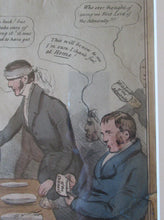 Load image into Gallery viewer, 1830s Satirical Print. Westminister Cabinet Selection Procedures. John Doyle HB
