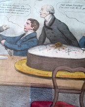 Load image into Gallery viewer, 1830s Satirical Print. Westminister Cabinet Selection Procedures. John Doyle HB
