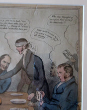 Load image into Gallery viewer, 1830s Satirical Print. Westminister Cabinet Selection Procedures. John Doyle HB
