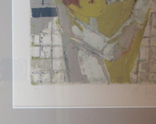Load image into Gallery viewer, Mid Century Modern Art. Pencil Signed Colour Lithograph. Woman and Child Signed and dated 1963
