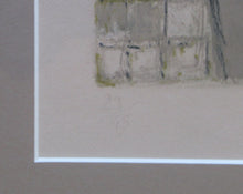 Load image into Gallery viewer, Mid Century Modern Art. Pencil Signed Colour Lithograph. Woman and Child Signed and dated 1963

