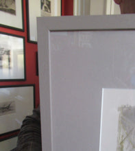 Load image into Gallery viewer, Mid Century Modern Art. Pencil Signed Colour Lithograph. Woman and Child Signed and dated 1963
