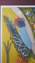 Load image into Gallery viewer, Michael Rothenstein 1980s Colour Woodcut. Pencil Signed The Garden I
