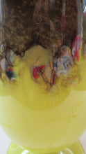 Load image into Gallery viewer, Vintage 1950s Vasart Glass Tulip Lamp Yellow
