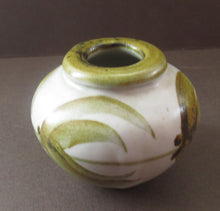 Load image into Gallery viewer, Scottish Studio Pottery 1970s David Hemingsley Miniature Globular Vase
