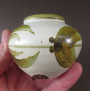Scottish Studio Pottery 1970s David Hemingsley Miniature Globular Vase