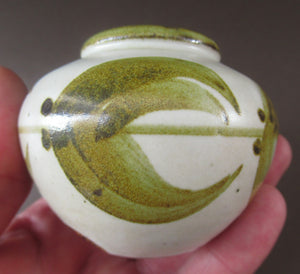 Scottish Studio Pottery 1970s David Hemingsley Miniature Globular Vase