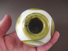 Load image into Gallery viewer, Scottish Studio Pottery 1970s David Hemingsley Miniature Globular Vase
