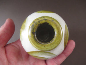 Scottish Studio Pottery 1970s David Hemingsley Miniature Globular Vase