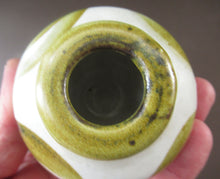Load image into Gallery viewer, Scottish Studio Pottery 1970s David Hemingsley Miniature Globular Vase
