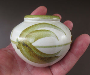 Scottish Studio Pottery 1970s David Hemingsley Miniature Globular Vase