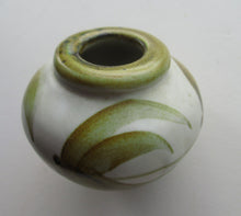 Load image into Gallery viewer, Scottish Studio Pottery 1970s David Hemingsley Miniature Globular Vase
