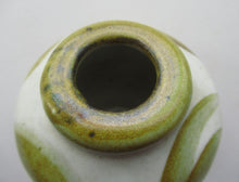Load image into Gallery viewer, Scottish Studio Pottery 1970s David Hemingsley Miniature Globular Vase
