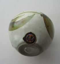 Load image into Gallery viewer, Scottish Studio Pottery 1970s David Hemingsley Miniature Globular Vase

