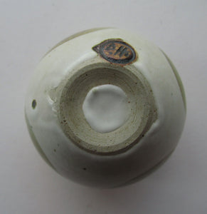 Scottish Studio Pottery 1970s David Hemingsley Miniature Globular Vase