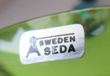 Load image into Gallery viewer, Bo Borgstrom. 1960s Swedish Aseda Footed Glass Bon-Bon Dishes Bowls

