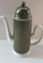 Load image into Gallery viewer, 1960s Olive Oslo Part Coffee Set Carlton Ware 
