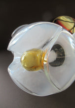Load image into Gallery viewer, Vintage 1970s MAZZEGA Murano Glass Hanging Pendant Light Fitting with Three Shades.
