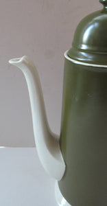 1960s Olive Oslo Part Coffee Set Carlton Ware 