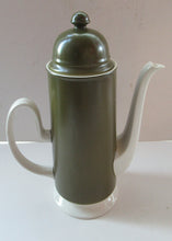 Load image into Gallery viewer, 1960s Olive Oslo Part Coffee Set Carlton Ware 
