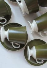 Load image into Gallery viewer, 1960s Olive Oslo Part Coffee Set Carlton Ware 
