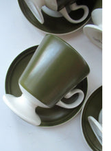 Load image into Gallery viewer, 1960s Olive Oslo Part Coffee Set Carlton Ware 
