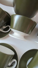 Load image into Gallery viewer, 1960s Olive Oslo Part Coffee Set Carlton Ware 
