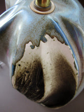 Load image into Gallery viewer, Vintage 1970s BRUTALIST STYLE Large Table Lamp. Carn Pottery designed by John Beusmans
