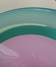 Load image into Gallery viewer, Large Simon Moore Incalmo Bowl. 1980s British Studio Glass Signed
