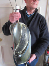Load image into Gallery viewer, Vintage 1970s BRUTALIST STYLE Large Table Lamp. Carn Pottery designed by John Beusmans
